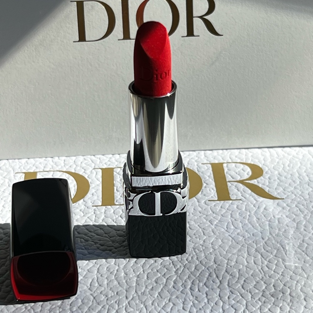 DIOR Rouge Iconic 999 Velvet Refillable Lipstick Limited Edition